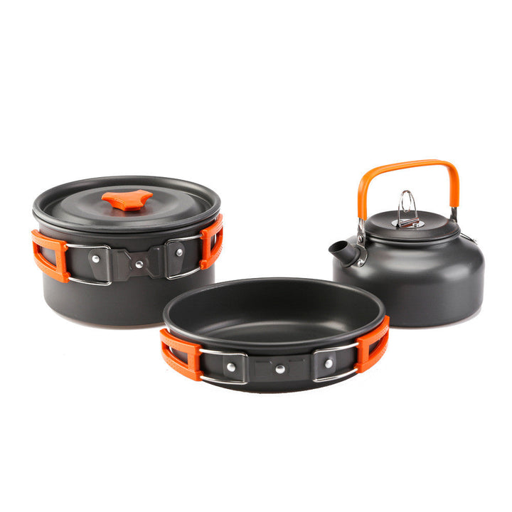 Elevate Your Outdoor Cooking Experience with the Alumina Pot Camping Cookware Set