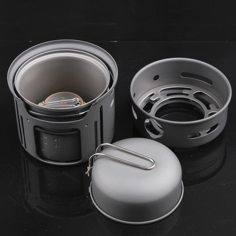 Discover the Perfect Aluminum Alloy Portable Camping Tableware Set