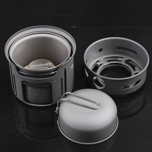 Discover the Perfect Aluminum Alloy Portable Camping Tableware Set