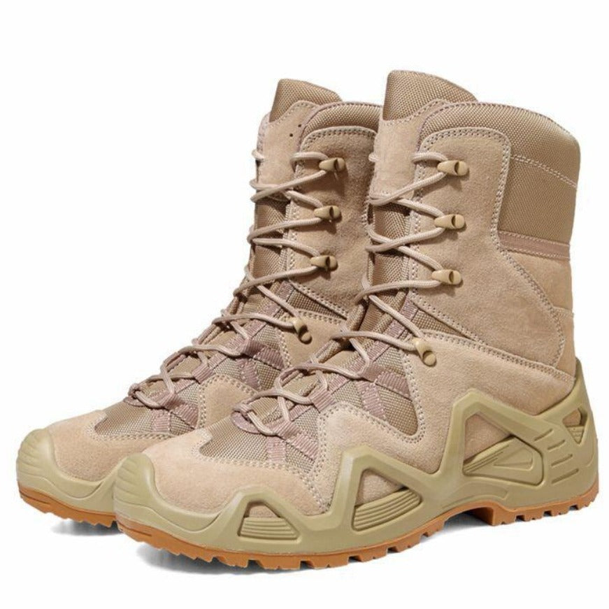 Mid-Top Tactical Hiking Shoes And Combat Boots For Outdoor Training