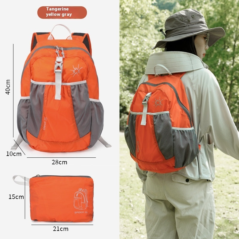 Portable Lightweight Mountaineering Backpack for Travel and Climbing