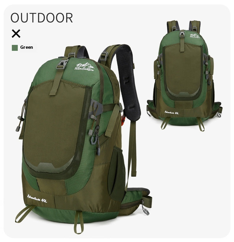 Large Capacity Outdoor Backpack Unisex for Hiking and Travel