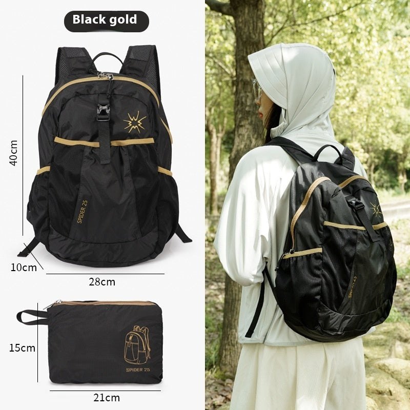 Portable Lightweight Mountaineering Backpack for Travel and Climbing