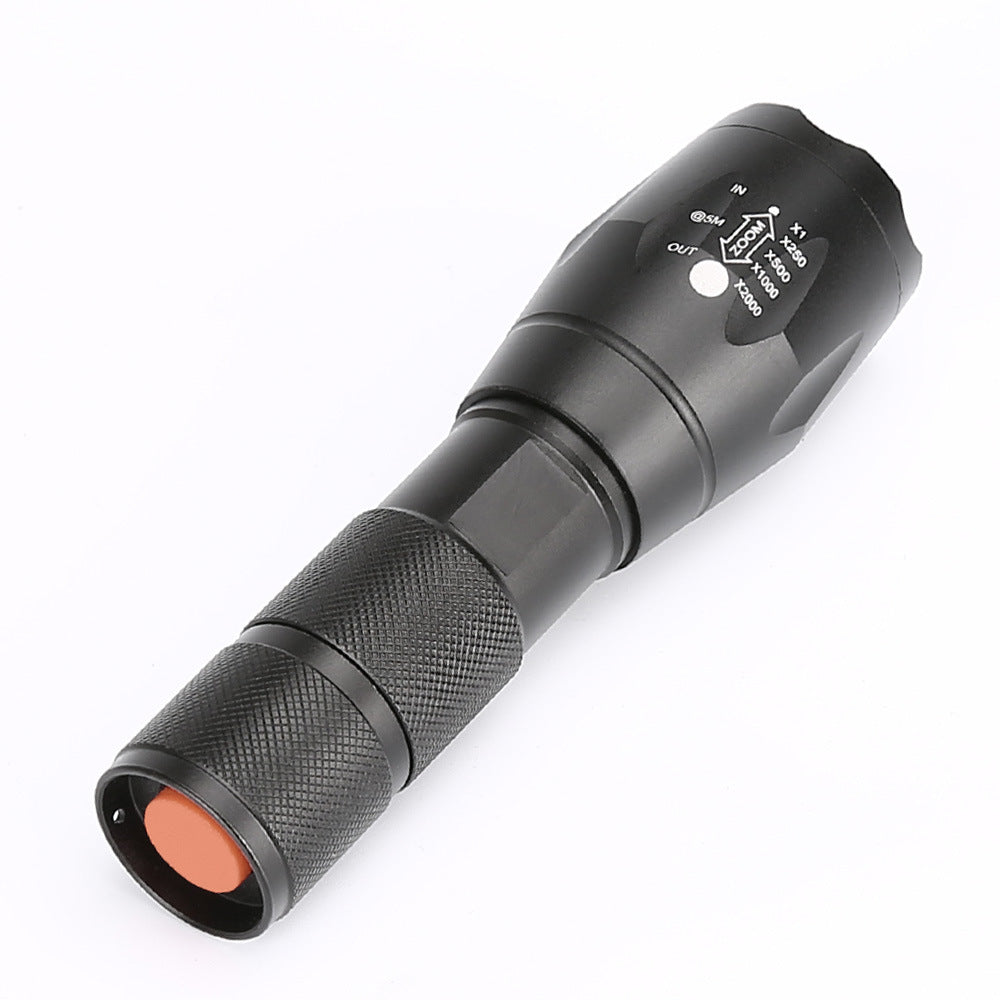 Portable Mini LED Flashlight Zoomable Torch for Hunting