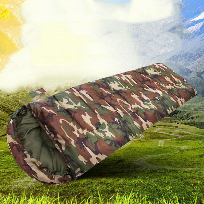 Emergency Camouflage Outdoor Sleeping Bag Lightweight Survival Bag
