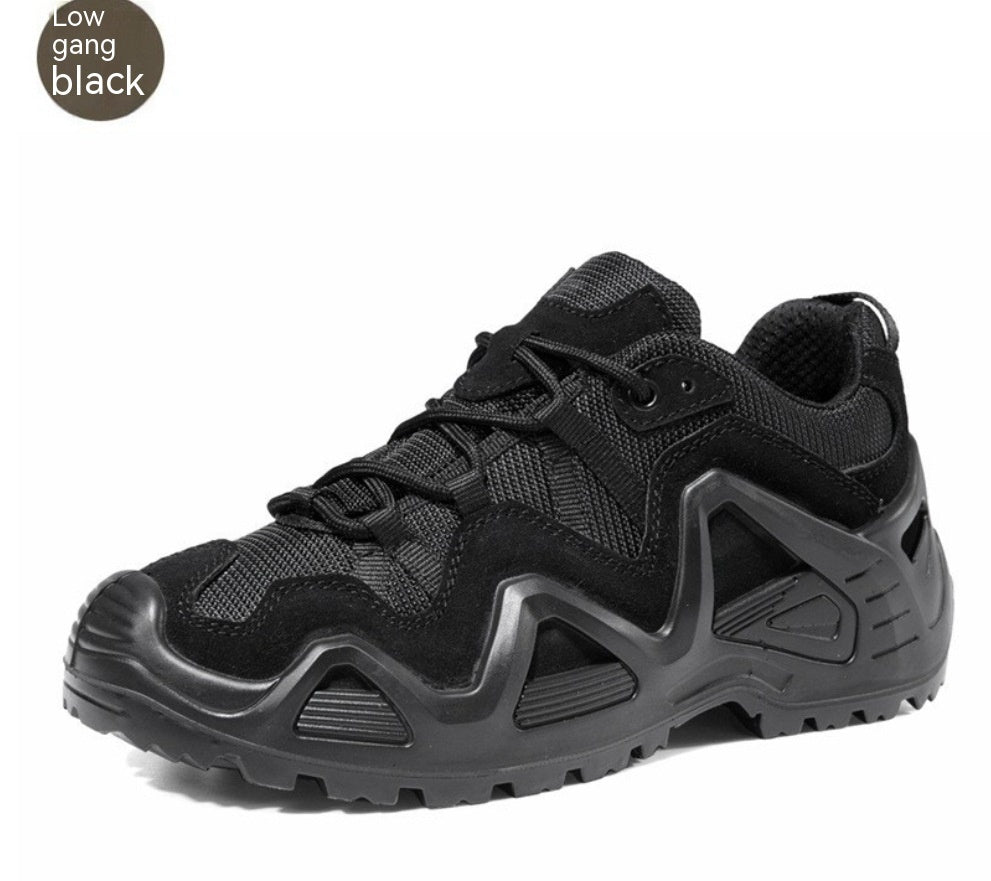 Mid-Top Tactical Hiking Shoes And Combat Boots For Outdoor Training
