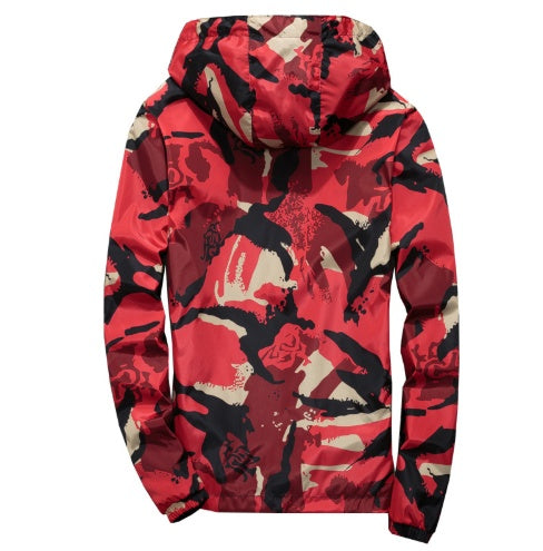 Men’s Camouflage Jacket Outdoor Military Style