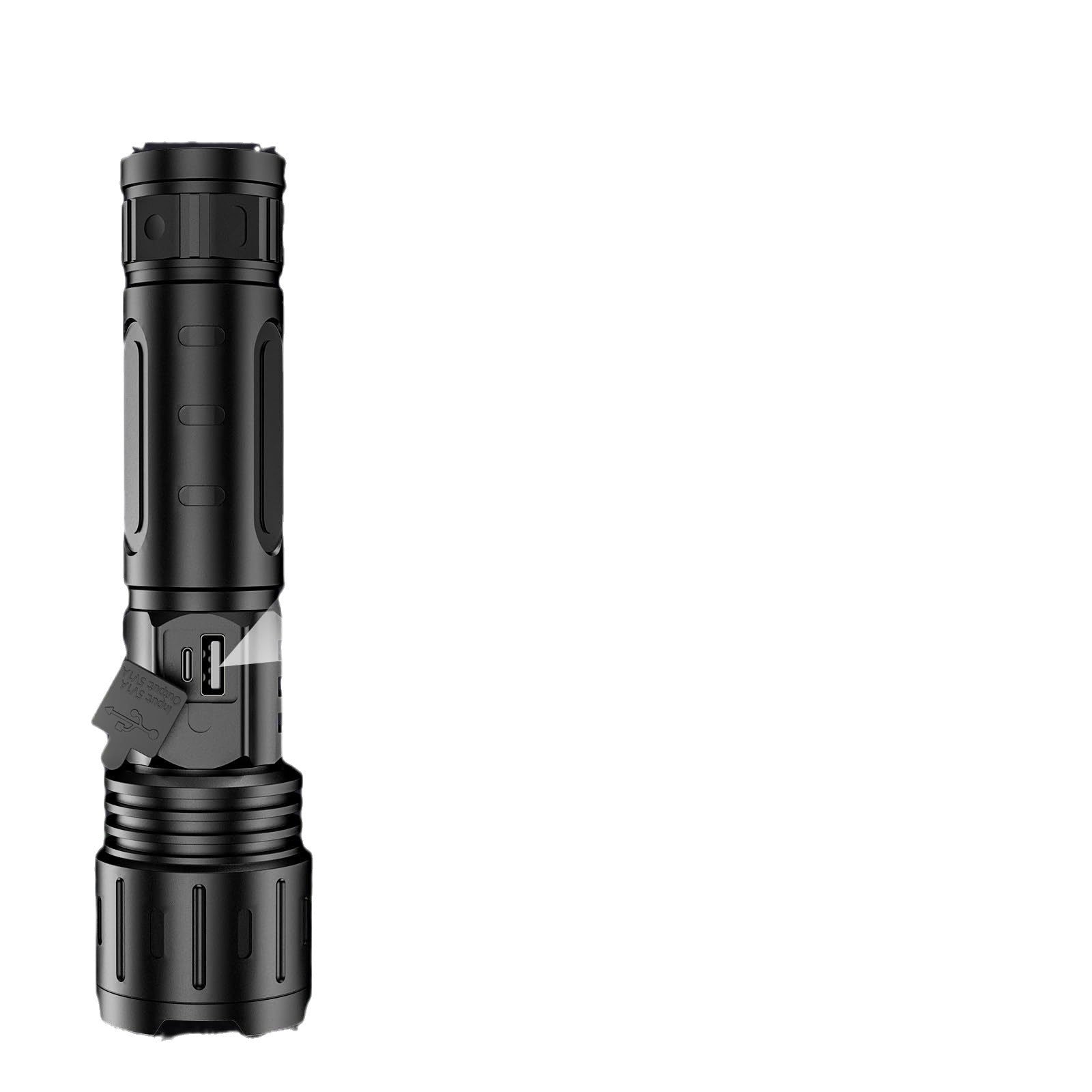 Portable Rechargeable Flashlight Strong and Lightweight for Outdoor Patrol
