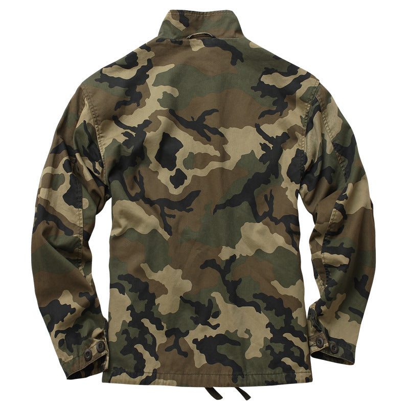 Men’s Camouflage Jacket For Outdoor And Casual Wear
