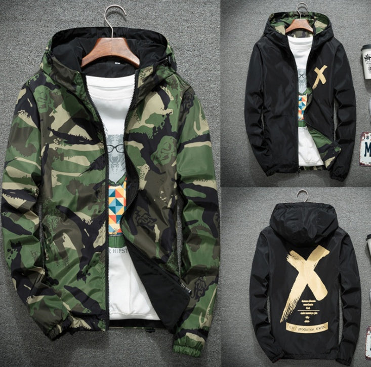 Men’s Camouflage Jacket Outdoor Military Style