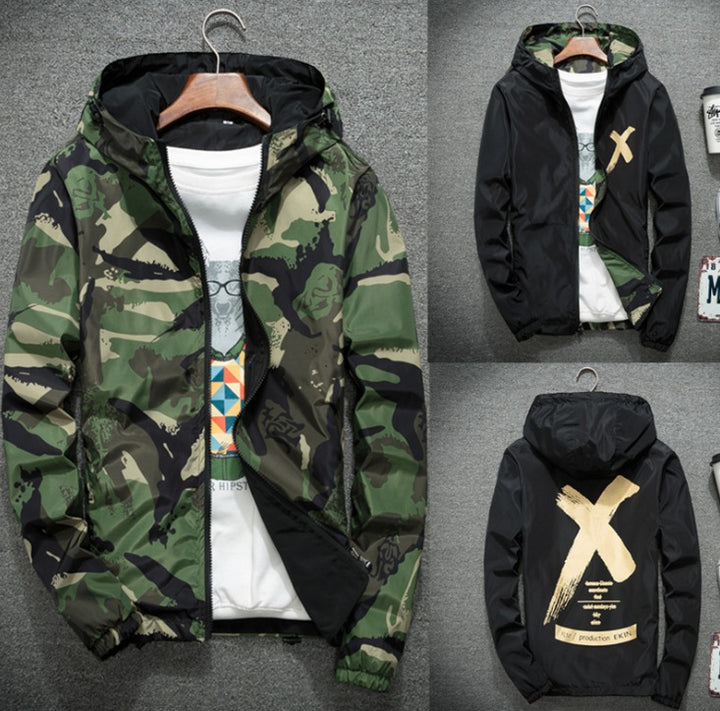 Men’s Camouflage Jacket Outdoor Military Style
