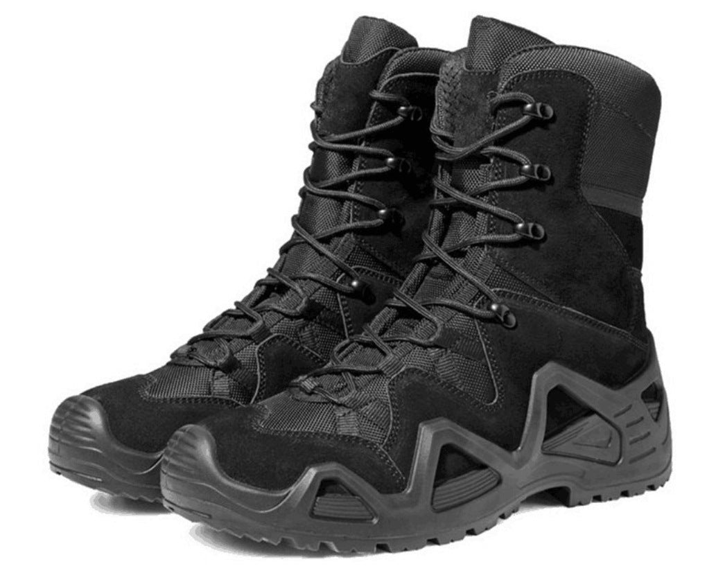 Mid-Top Tactical Hiking Shoes And Combat Boots For Outdoor Training