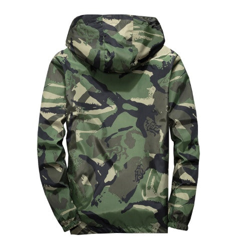 Men’s Camouflage Jacket Outdoor Military Style
