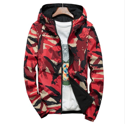 Men’s Camouflage Jacket Outdoor Military Style