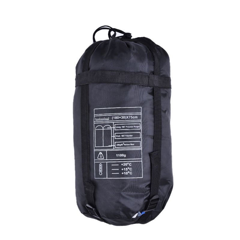 Thickened Warm Sleeping Bag Convenient for Outdoor Travel and Camping