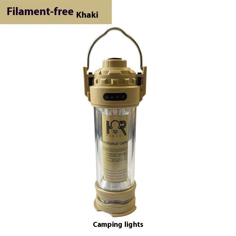 Outdoor Tactical Camping Lantern With Ambient Light
