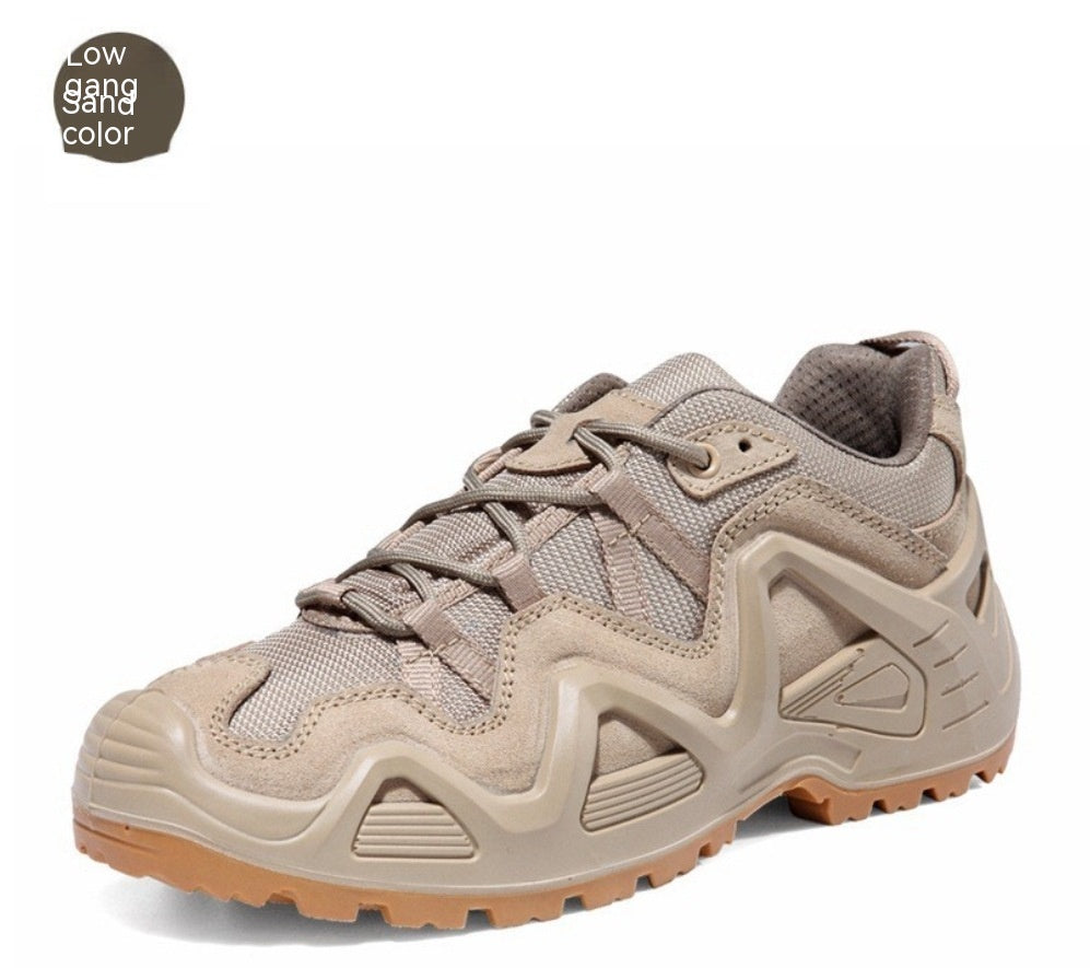 Mid-Top Tactical Hiking Shoes And Combat Boots For Outdoor Training