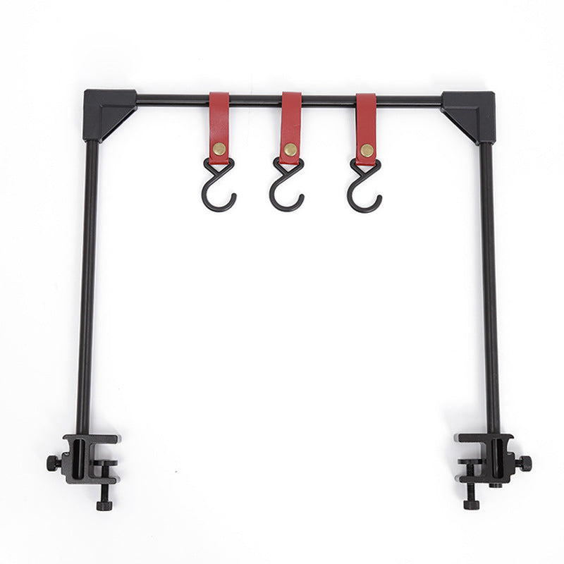 Outdoor Camping Adjustable Hanging Rack For Pots And Cookware
