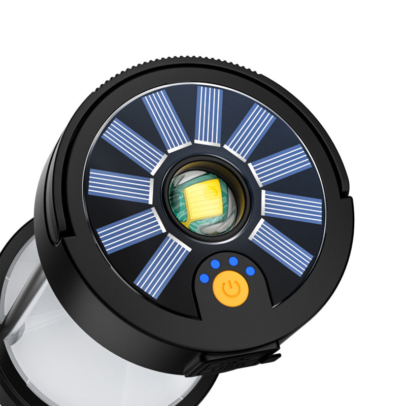 Rechargeable Portable Outdoor Camping Lantern With Emergency Lighting