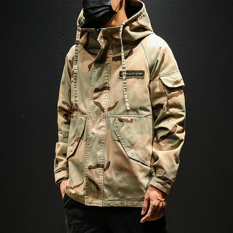 Camouflage Tactical Tooling Jacket For Men