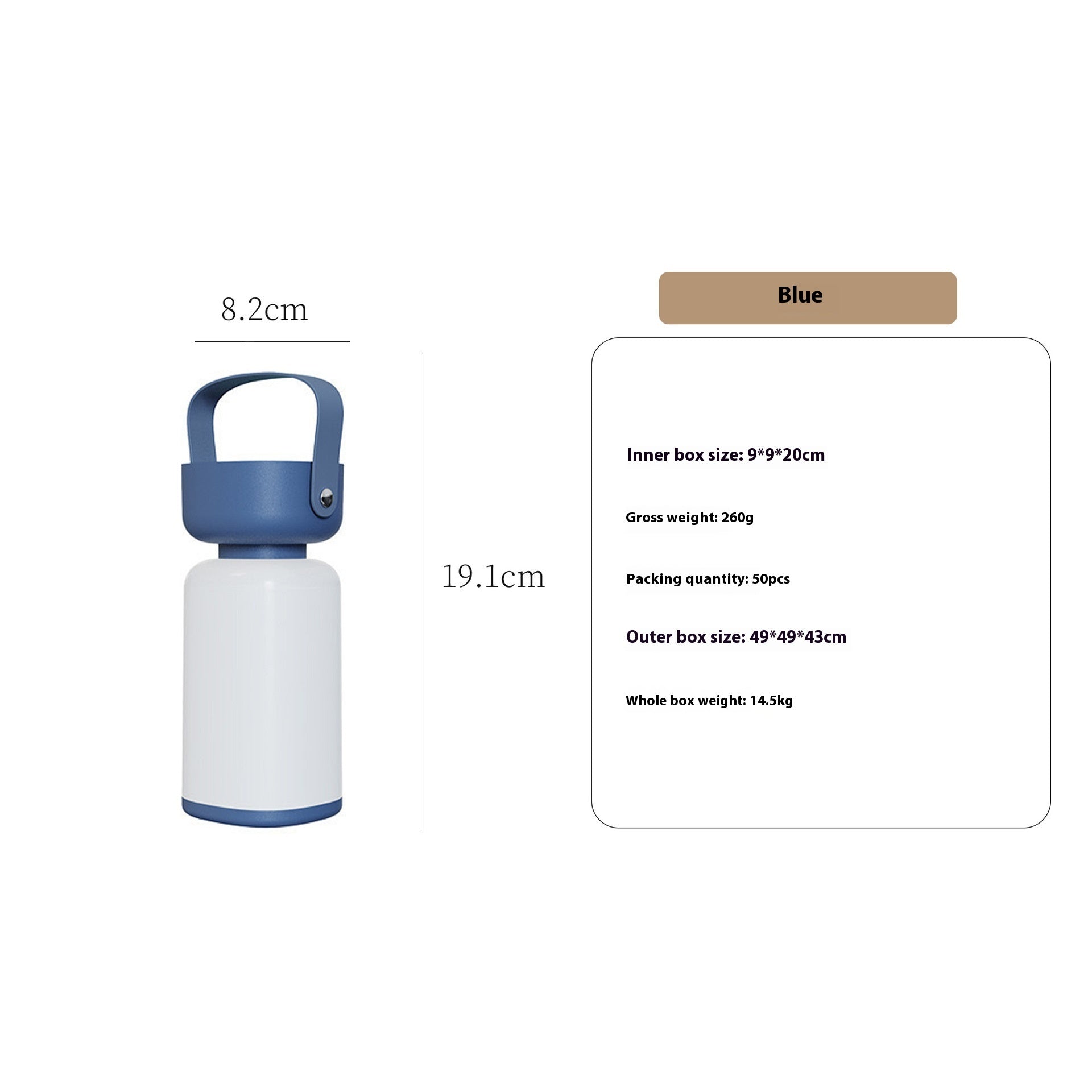 Portable Outdoor Camping Lantern USB Charging Waterproof LED Light