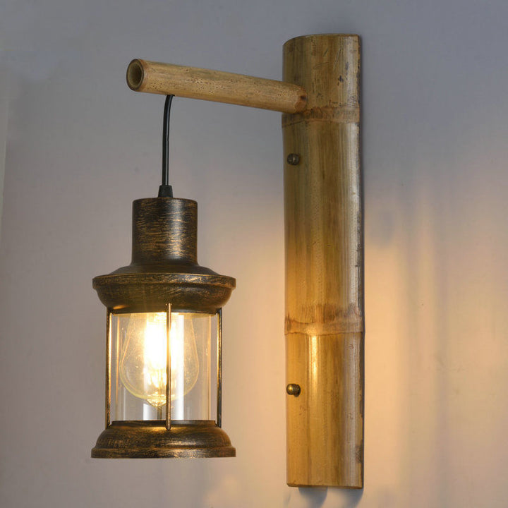 Retro Horse Lantern Wall Lamp For Home And Inn Decor