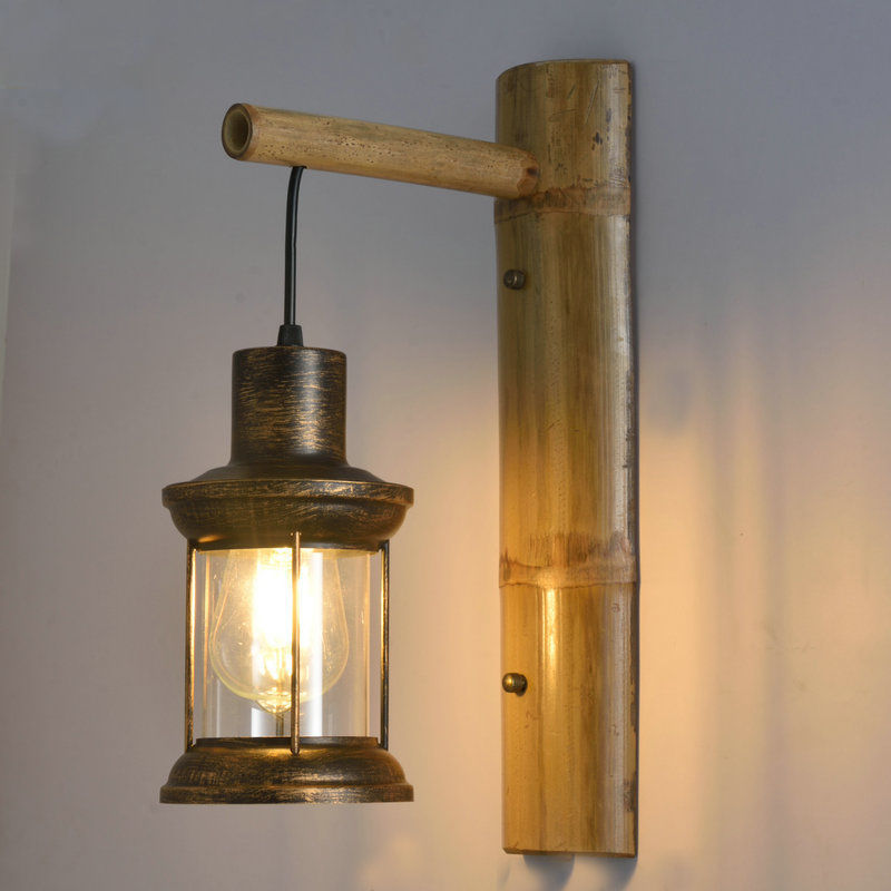 Retro Horse Lantern Wall Lamp For Home And Inn Decor