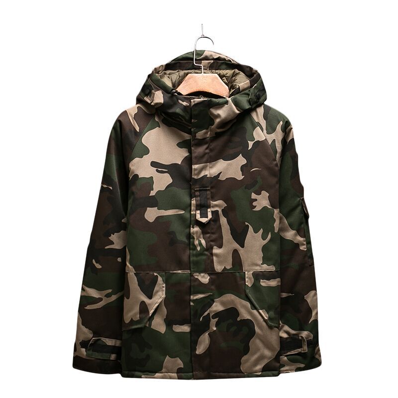 Men’s Winter Camouflage Cotton Jacket Warm Outdoor Coat