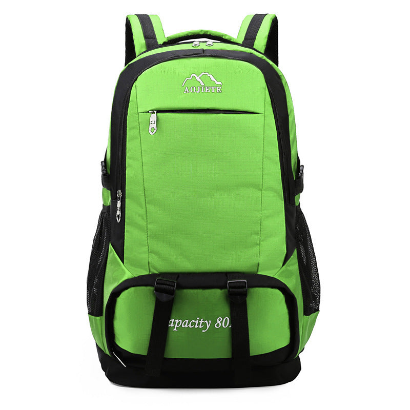 Men’s 60L Large Capacity Double Shoulder Backpack for Hiking