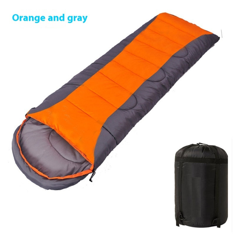 Thickened Warm Sleeping Bag Convenient for Outdoor Travel and Camping