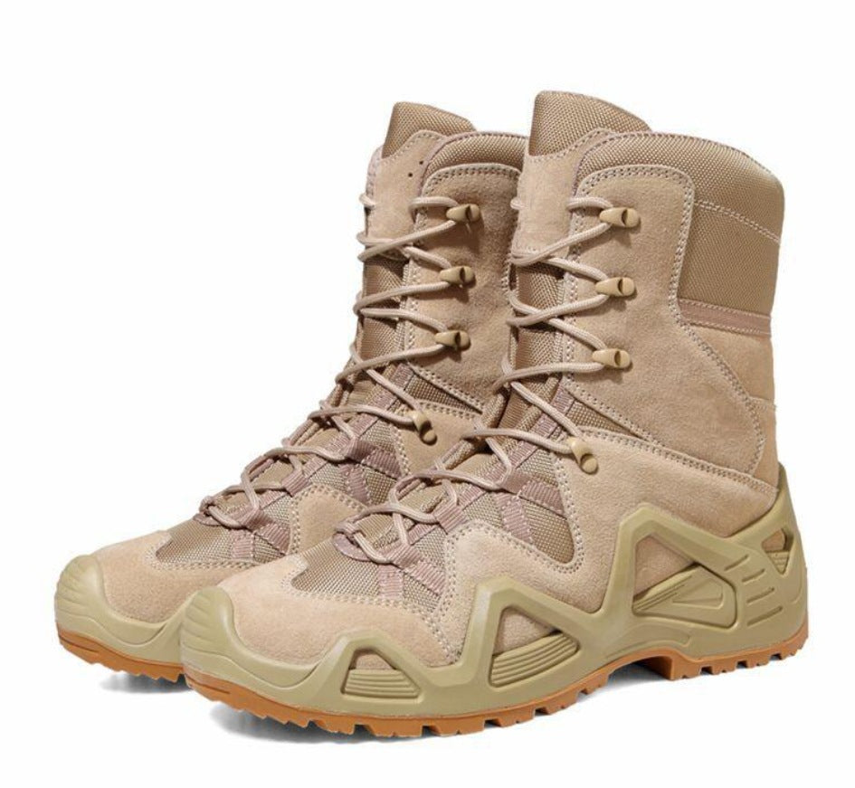 Mid-Top Tactical Hiking Shoes And Combat Boots For Outdoor Training