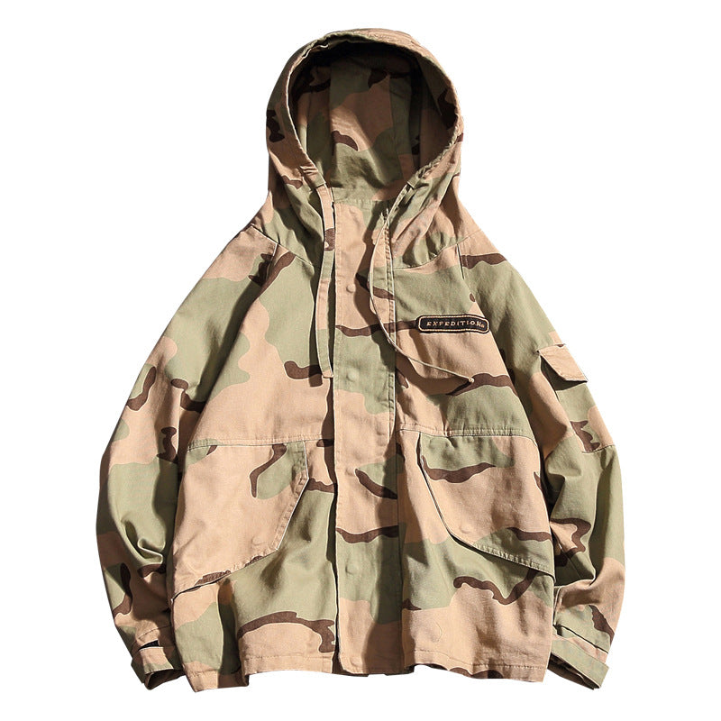 Camouflage Tactical Tooling Jacket For Men