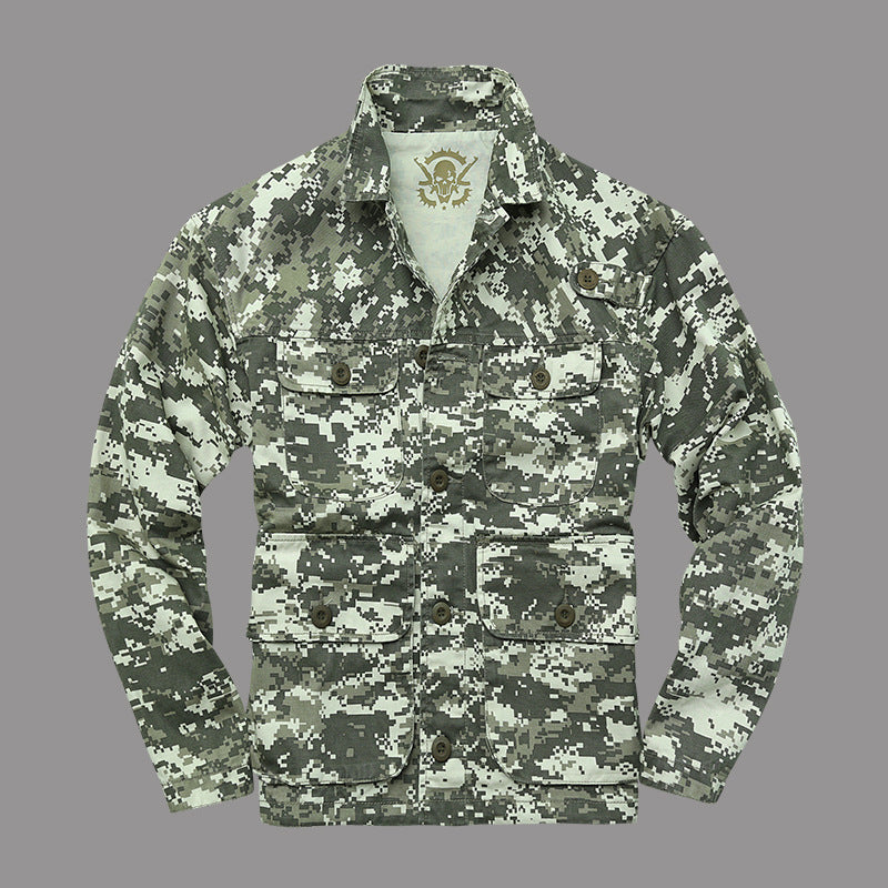 Men’s Camouflage Jacket For Outdoor And Casual Wear