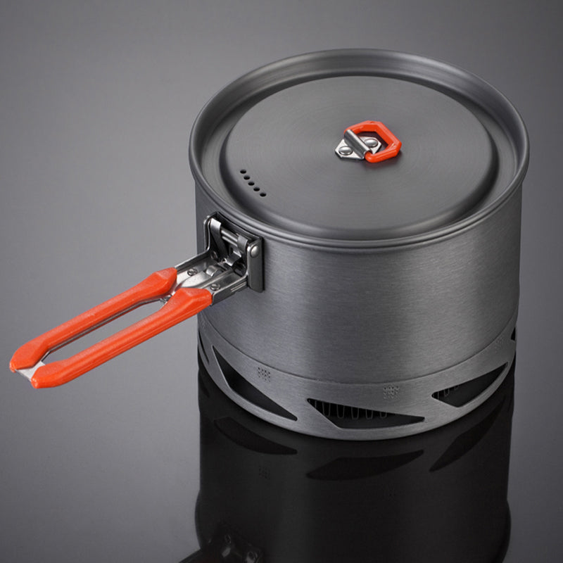 Outdoor Camping Cookware Set With Utensils Pots And Kettle