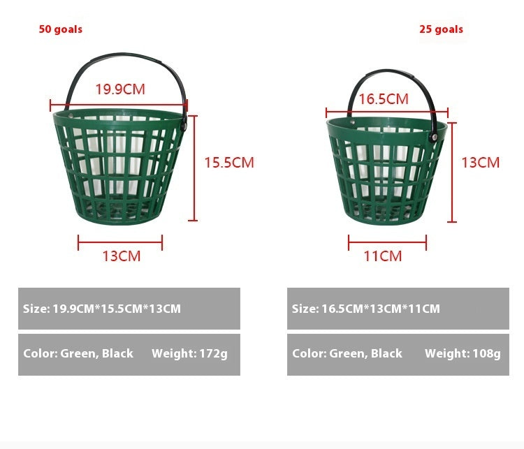 Golf Ball Picker Basket Durable Storage Frame