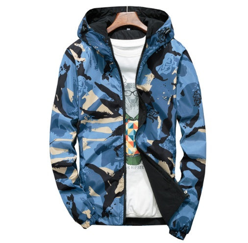 Men’s Camouflage Jacket Outdoor Military Style