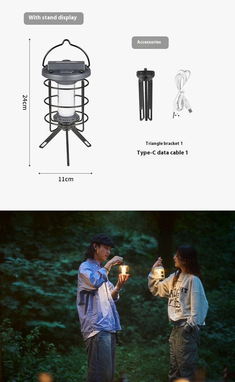 Outdoor Camping Lantern Tent Light Portable LED