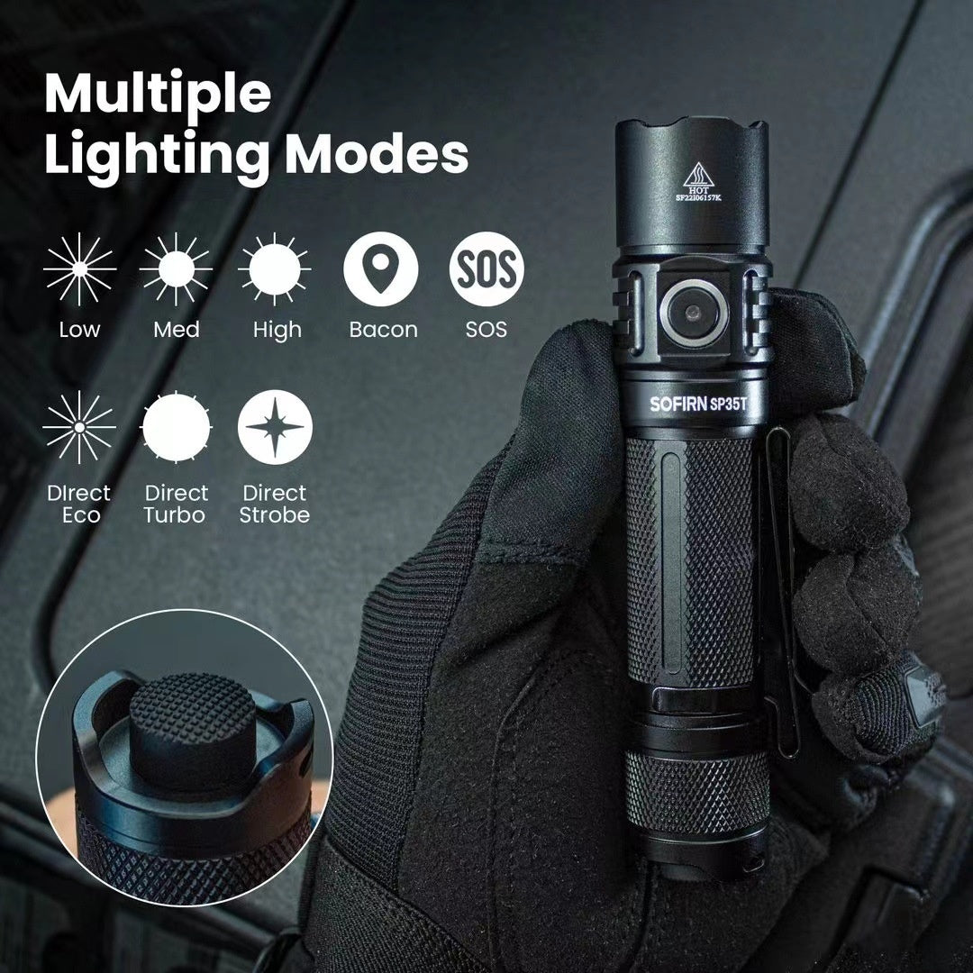 Flashlight Strong Light Long Shot Outdoor Camping Equipment