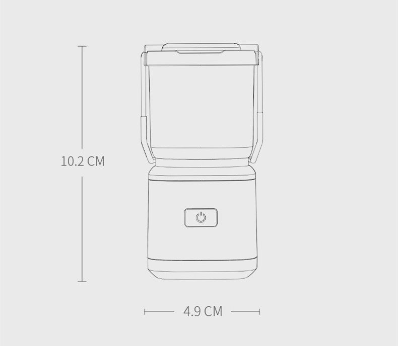 Multi-Light Source Camping Lantern With Long-Lasting Battery