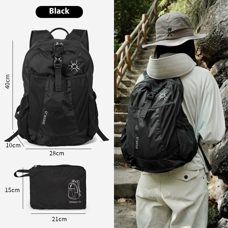Portable Lightweight Mountaineering Backpack for Travel and Climbing