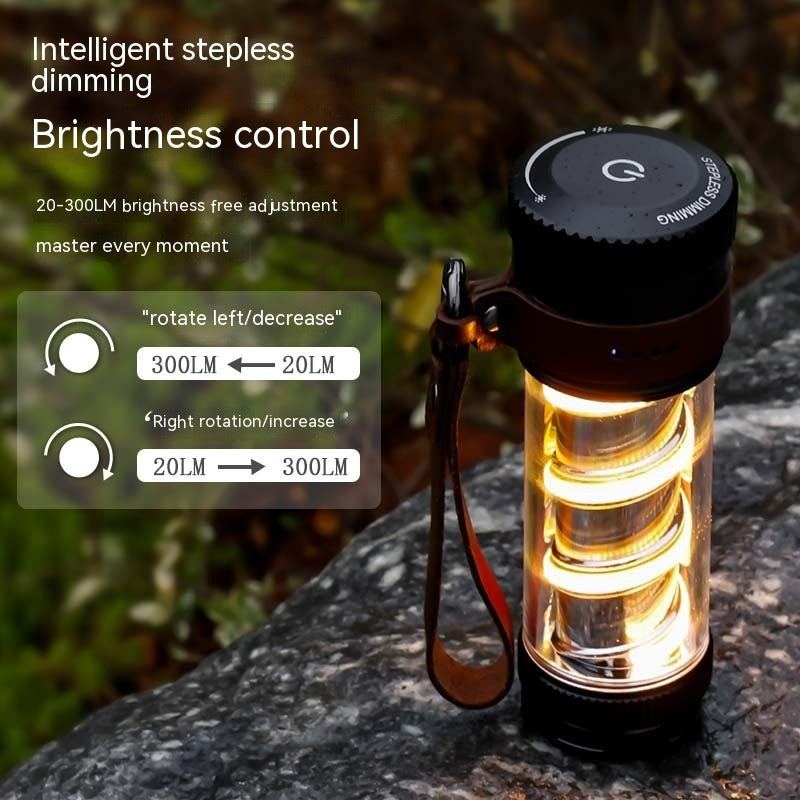 Portable USB Charging Camping Lantern For Tent Atmosphere