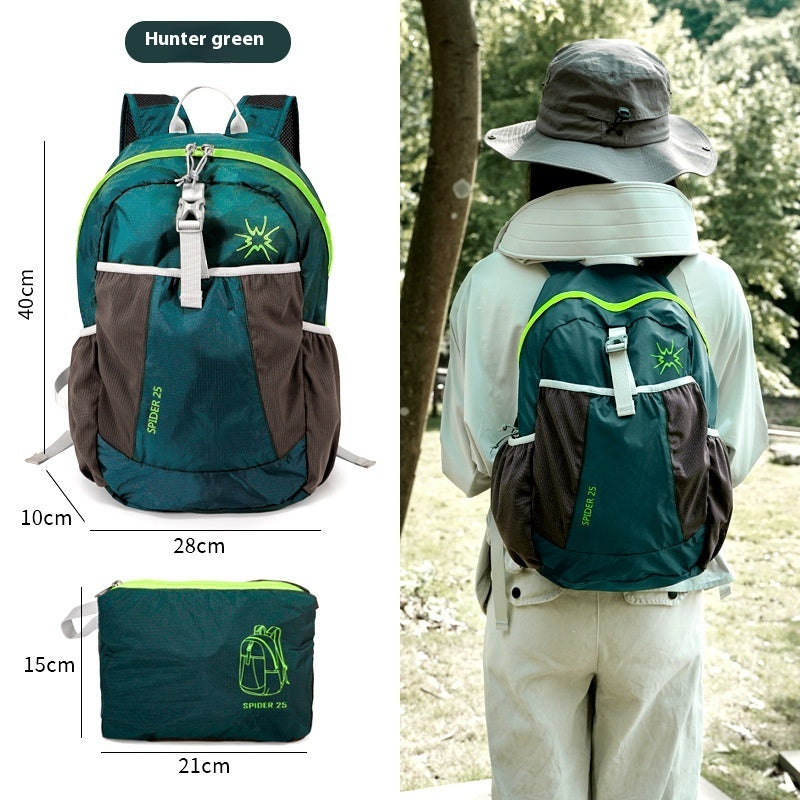 Portable Lightweight Mountaineering Backpack for Travel and Climbing