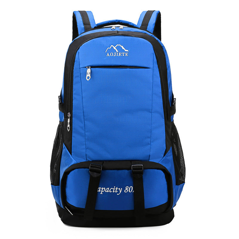 Men’s 60L Large Capacity Double Shoulder Backpack for Hiking