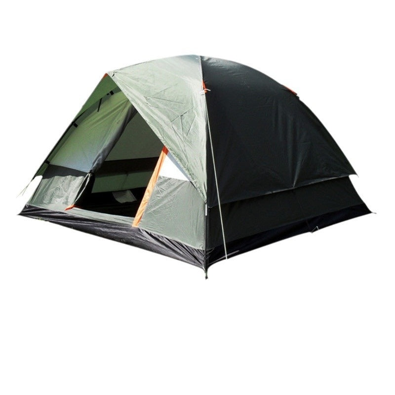 Waterproof Double-Layer Outdoor Camping Tent Rainproof Family Travel Shelter