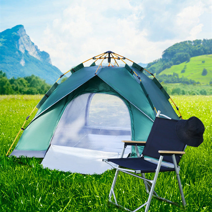 Automatic Quick-Open 2-Person Family Camping and Leisure Tent