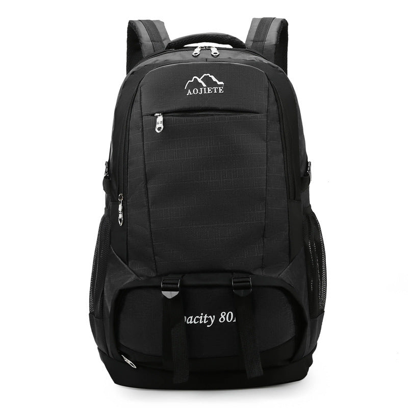 Men’s 60L Large Capacity Double Shoulder Backpack for Hiking