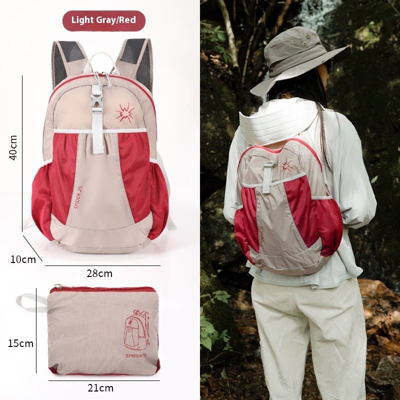 Portable Lightweight Mountaineering Backpack for Travel and Climbing