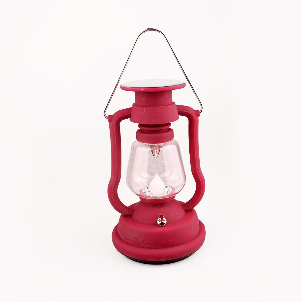 Hand-Cranked Portable Camping Lamp With USB Charging