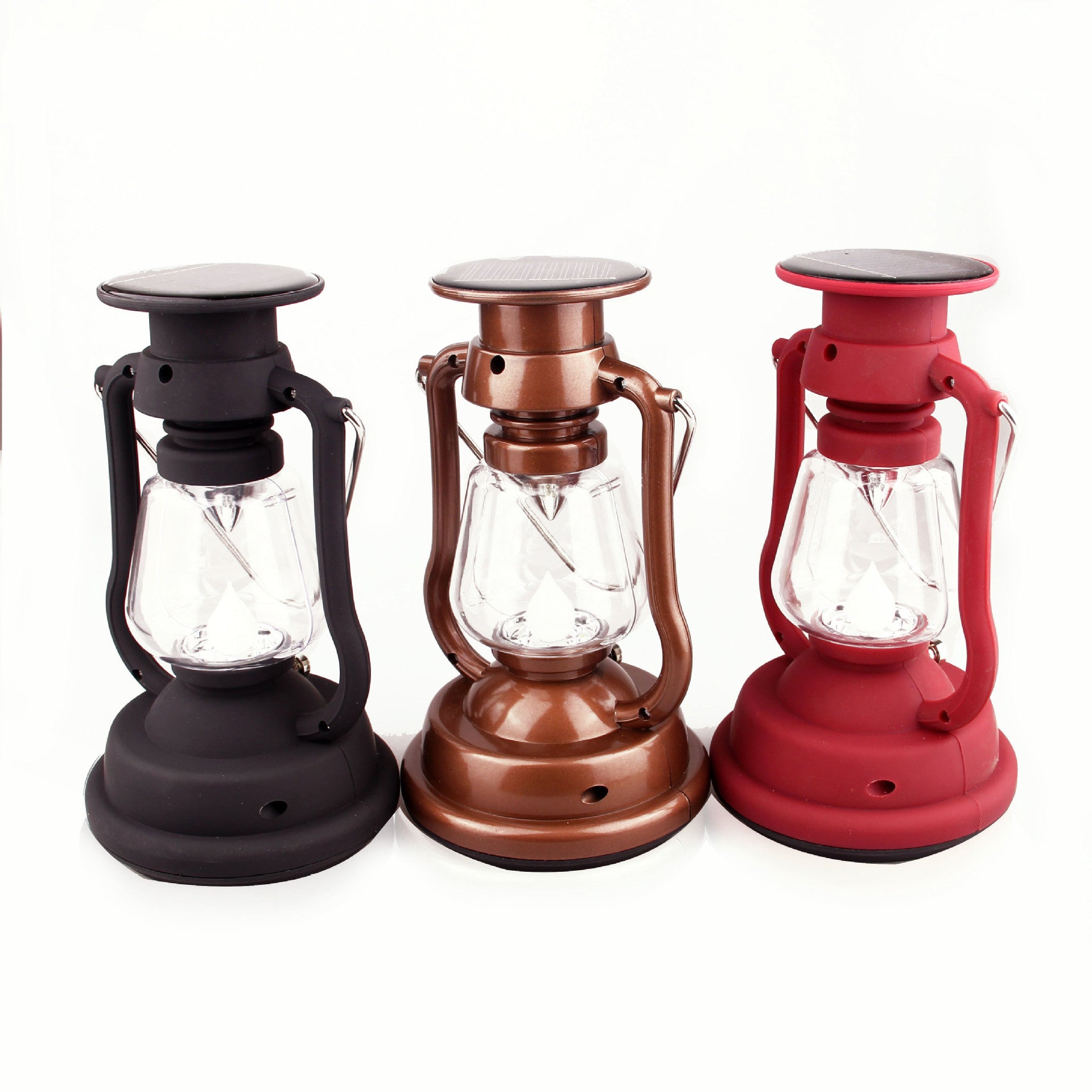 Hand-Cranked Portable Camping Lamp With USB Charging