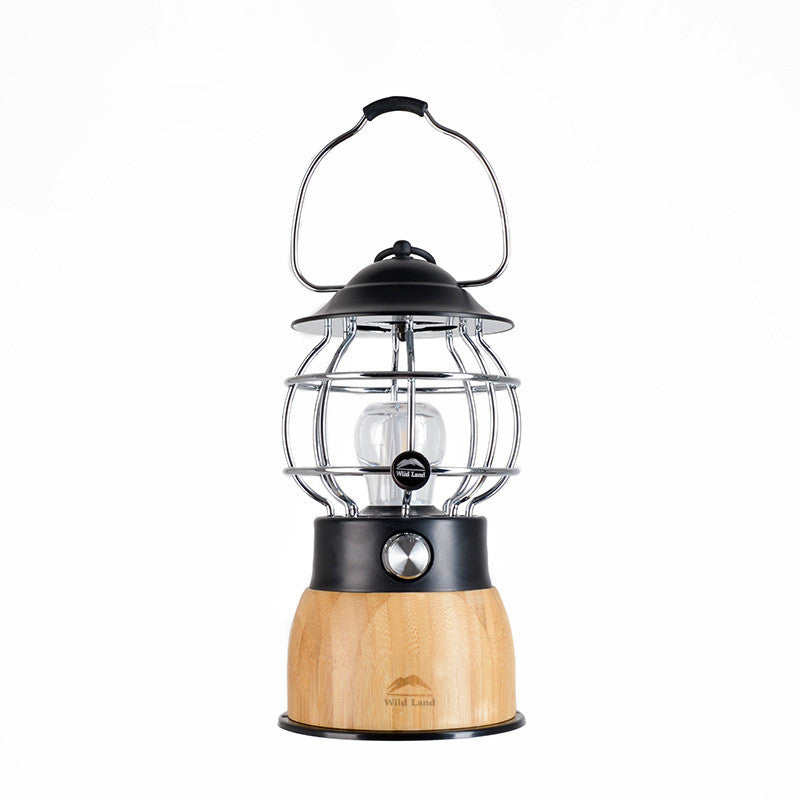 Retro Portable Hanging Lantern For Camping Tent Atmosphere